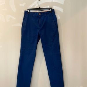 Navy blue slacks from Brooks Brothers